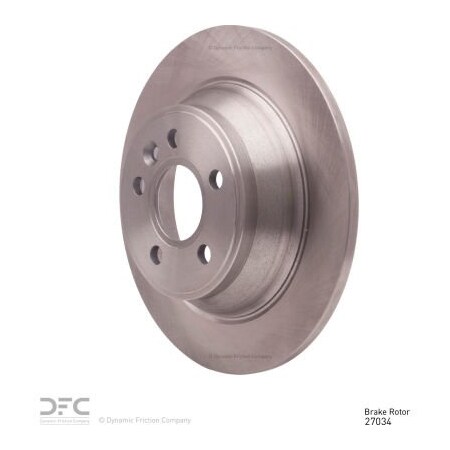 Dynamic Friction Co Disc Brake Rotor - 600-27034 600-27034